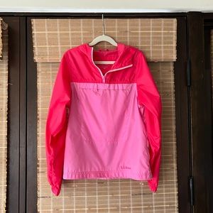 LL Bean lightweight girls windbreaker